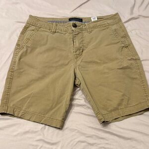 Aeropostale Khaki Flat Front Shorts